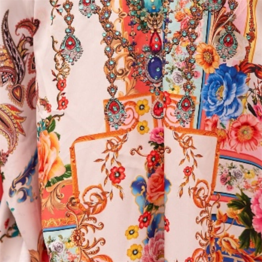 Mia Embellished Kaftan Dress