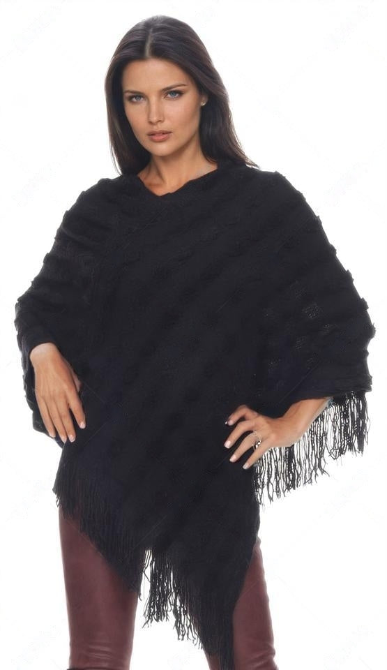 Winter DEIA Poncho Free size
