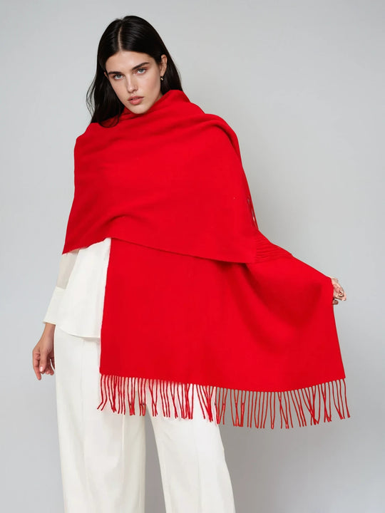 DEIA Plain Blanket Scarf Wool Blend-More colours available