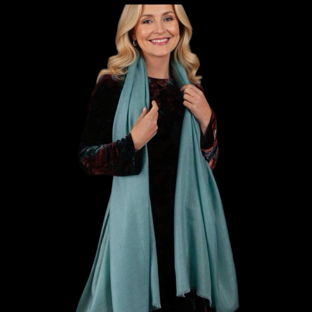 Julian 100% Ultra fine Pashmina cashmere Maya oversized scarf/ wrap/ shawl-More colours available
