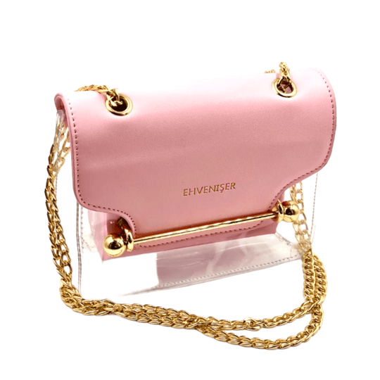 Gia Transparent Bags For Women Small Clutch Purses Chain Clear Handbag Girls Shoulder Messenger Bag
