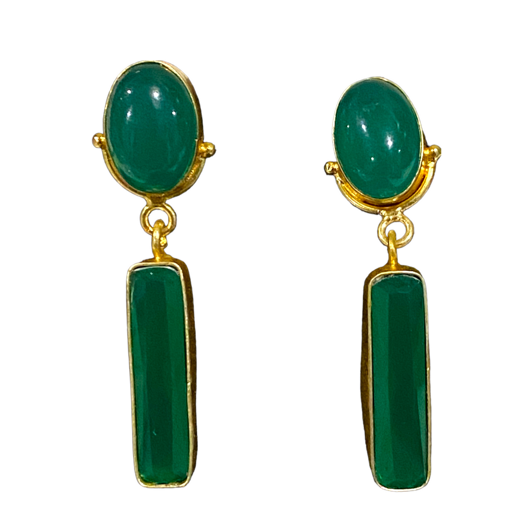 Gia Green Bohemian Earrings