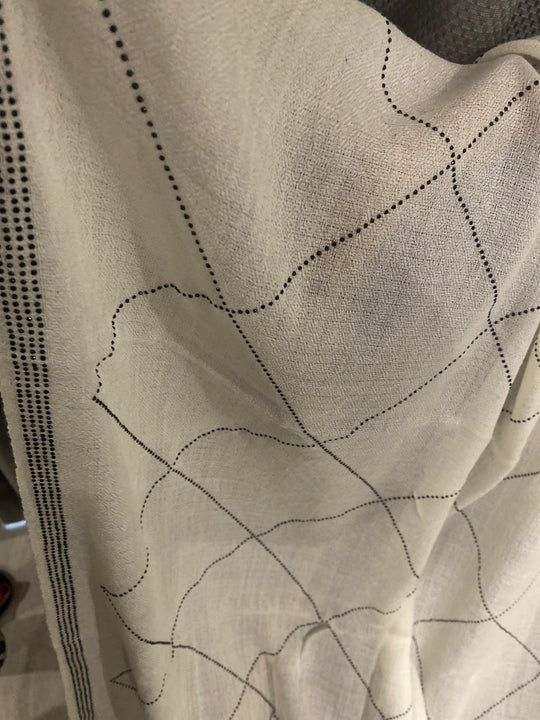 Julian Cashmere Pashmina Swarovski Crystals Handwoven Wedding Wrap Shawl