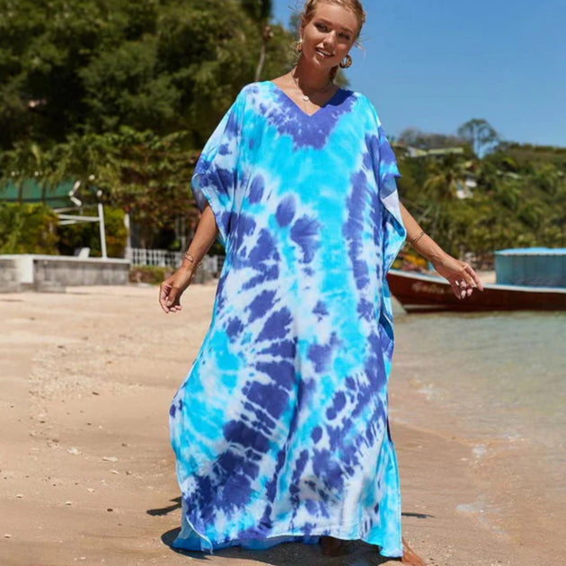 Sea Love Coco Bella kaftan Free Size