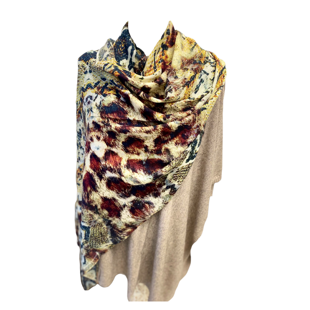 Julian Cashmere Wool Shawl | Julian Cashmere Scarf | Mk Lane