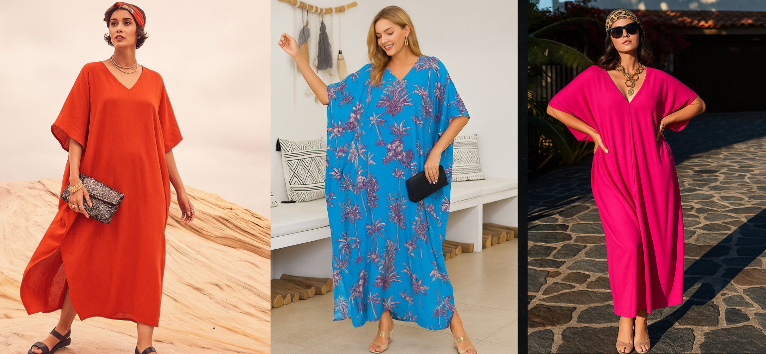 Maya Plus Size Kaftans