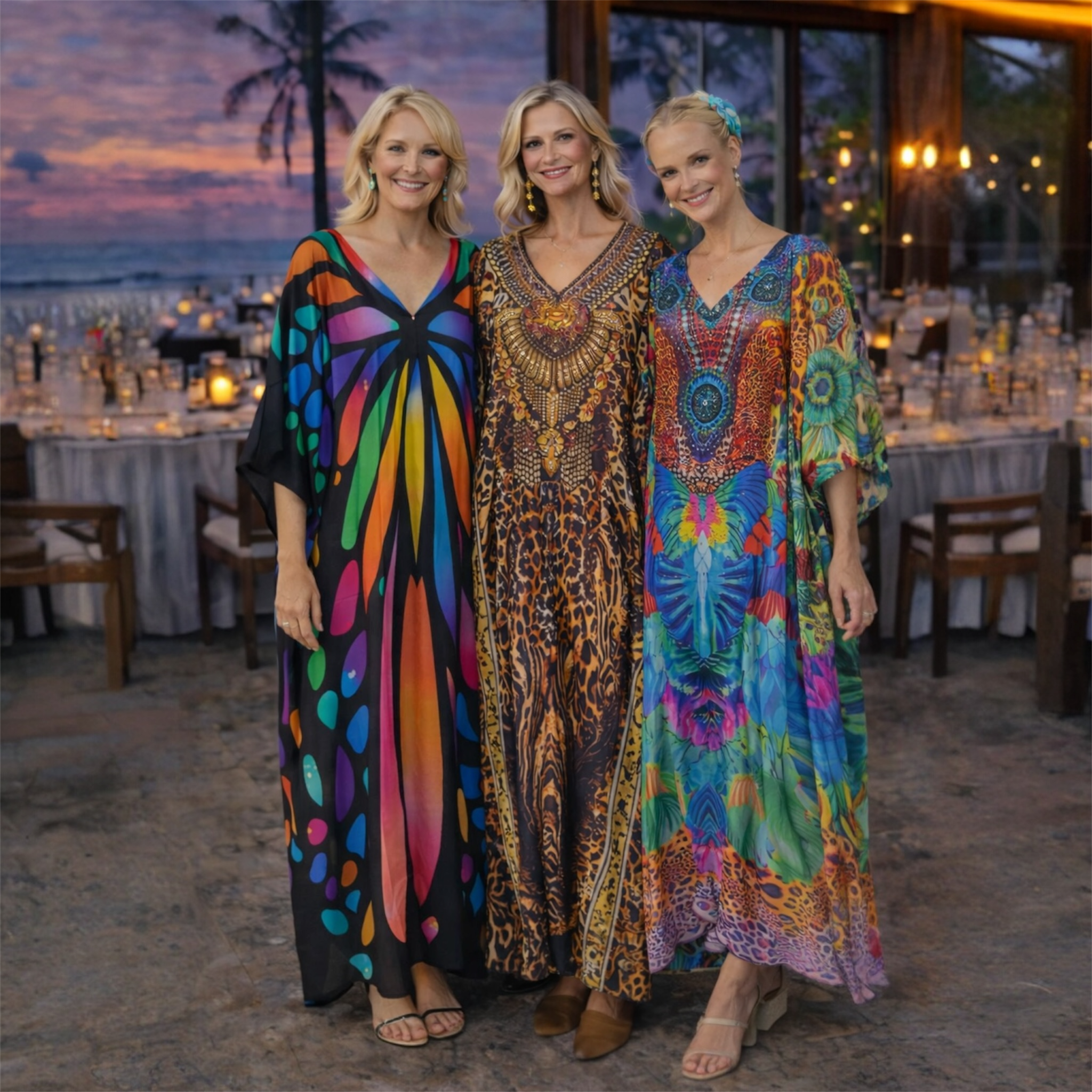 Maya Plus Size Kaftans