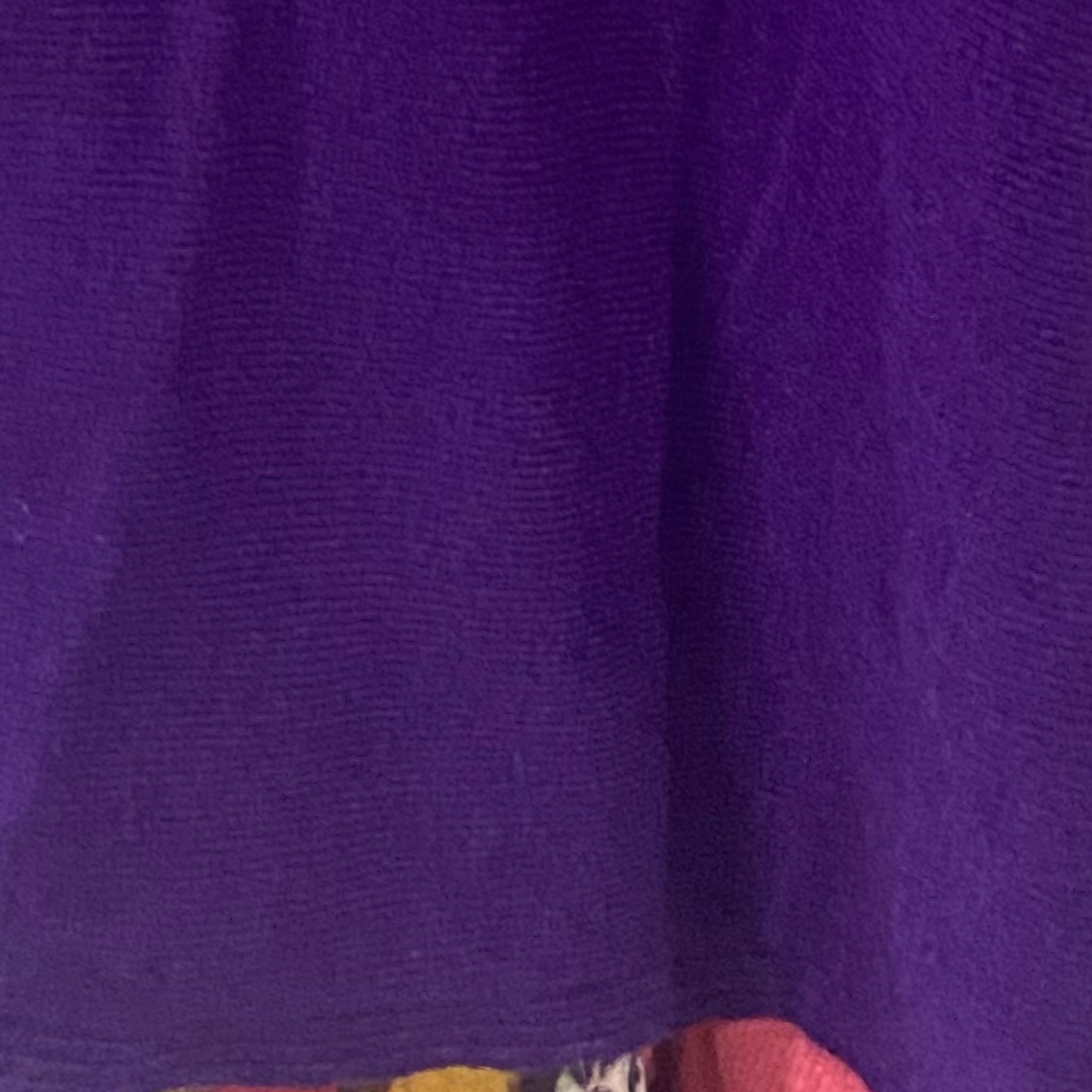 Purple 100% Cashmere Wool Oversized Julian Poncho