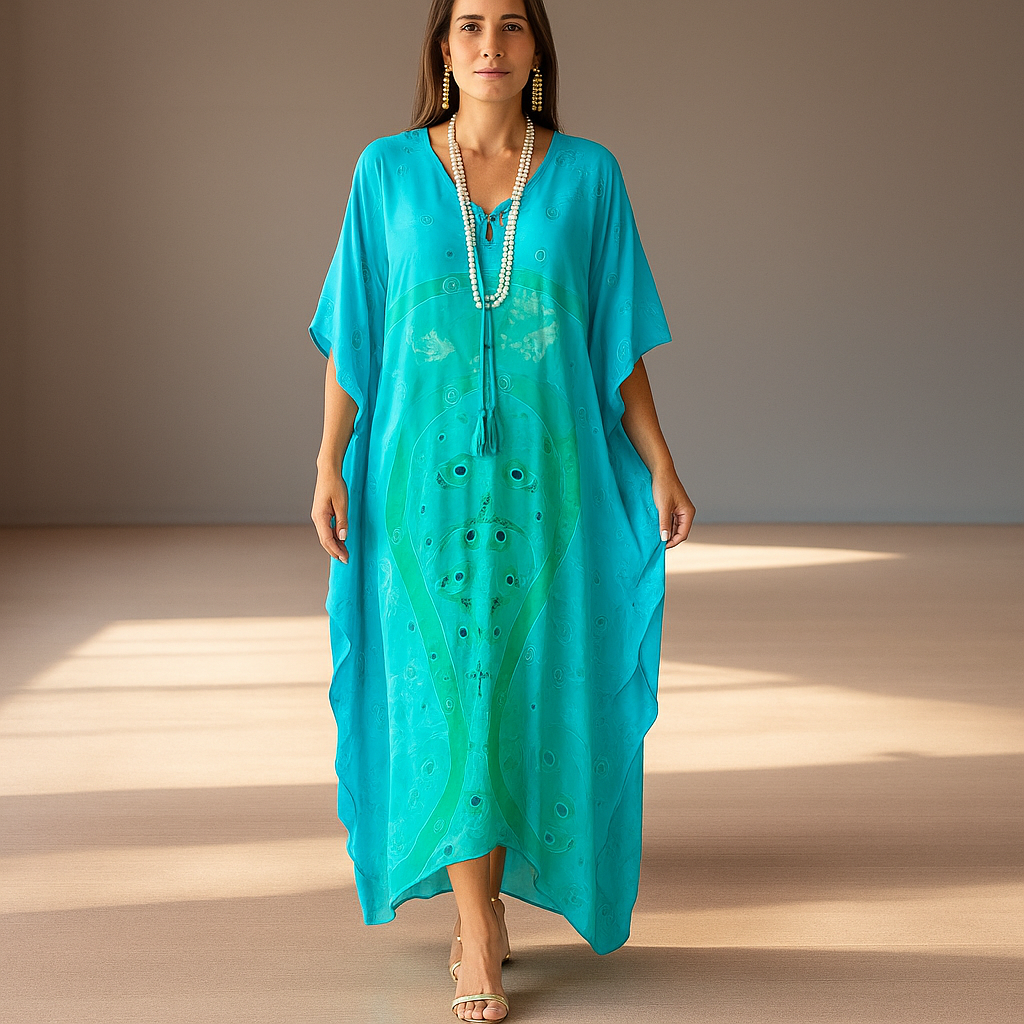 Coco Bella Silk Milano kaftan-AU 12-20