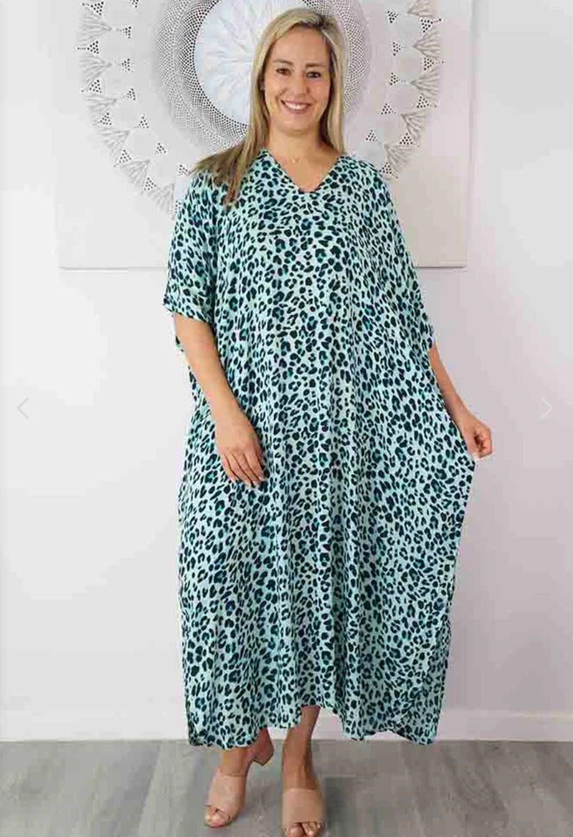 Maya Long Kaftan  O/S AU 16-26