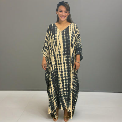 Rayon Maya Tie Dye-kaftan 12-24