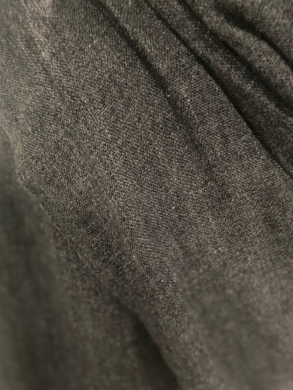 Charcoal Grey Julian Oversized Cashmere Hand Woven Travel Wrap