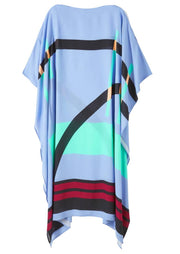 Women’s Soft Silk crepe Lillie MIDI Kaftan Dress-O/S AU 10-18