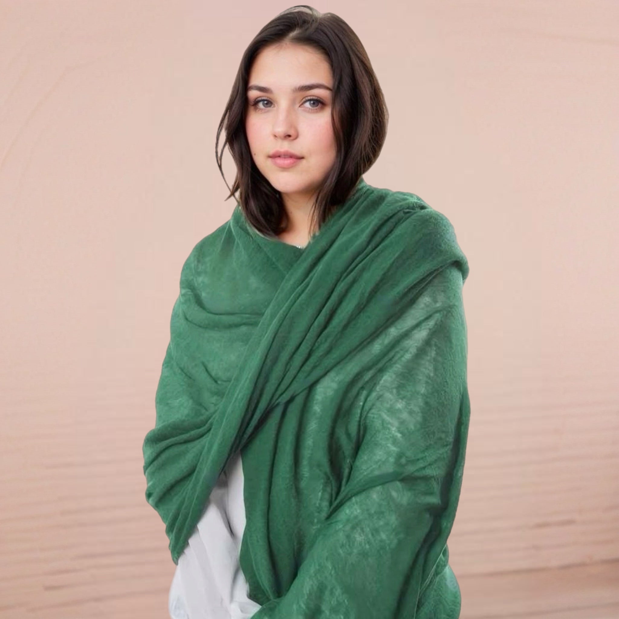 Imperial Julian handwoven pure Cashmere Travel Wrap-More Colours Available