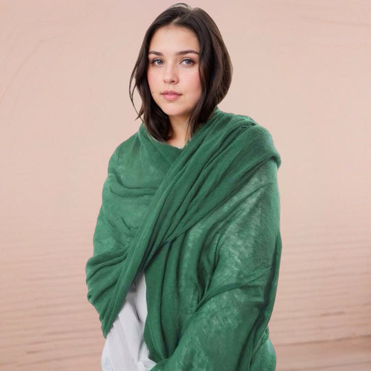 Imperial Julian handwoven pure Cashmere Travel Wrap-More Colours Available