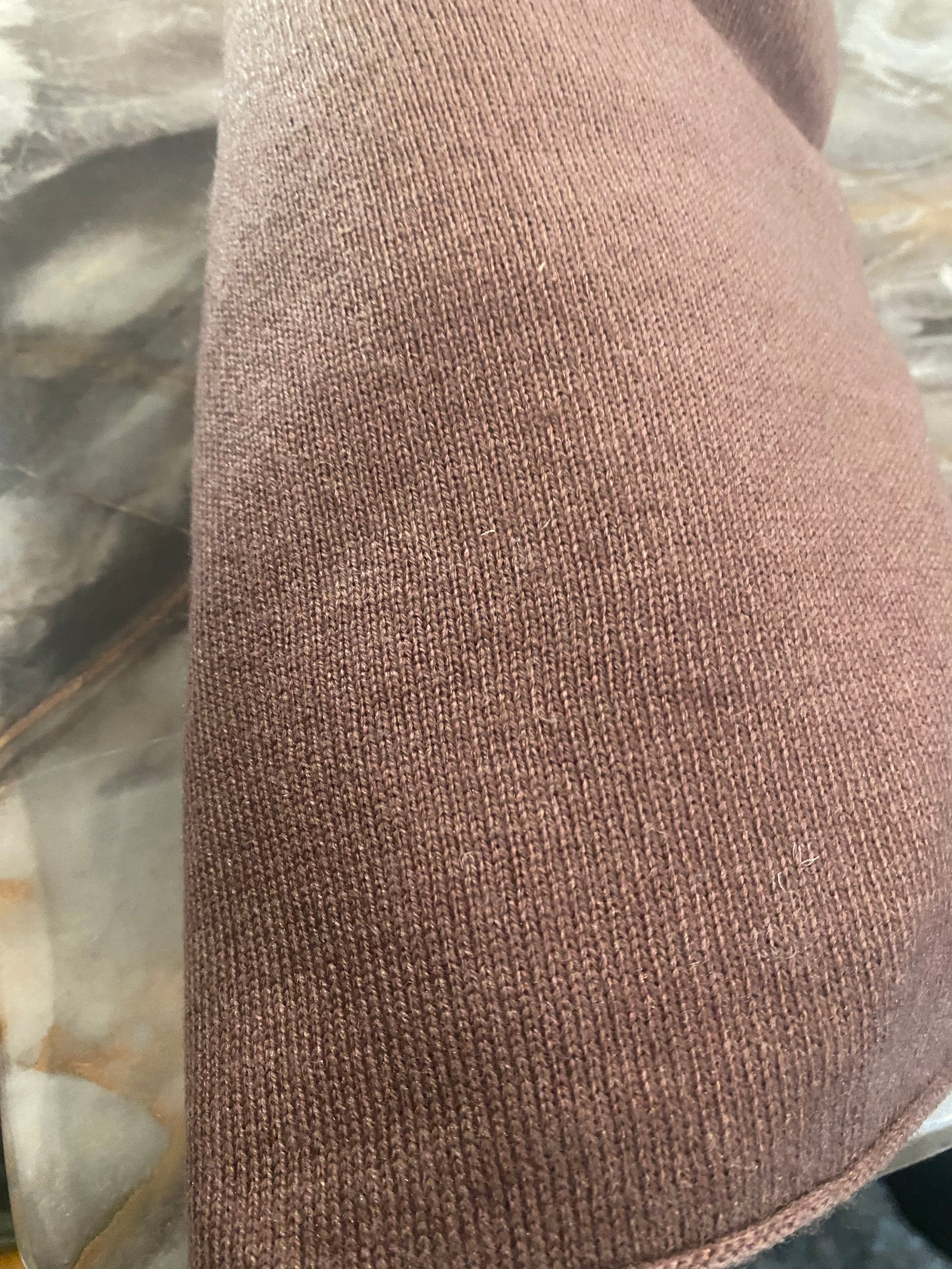 Mink Julian 100% Cashmere knitted Wrap