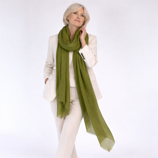 Julian 100% Ultra fine cashmere Maya oversized scarf/ wrap/ shawl-More colours available