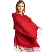 DEIA Fringe wool blend Scarf/ Stole