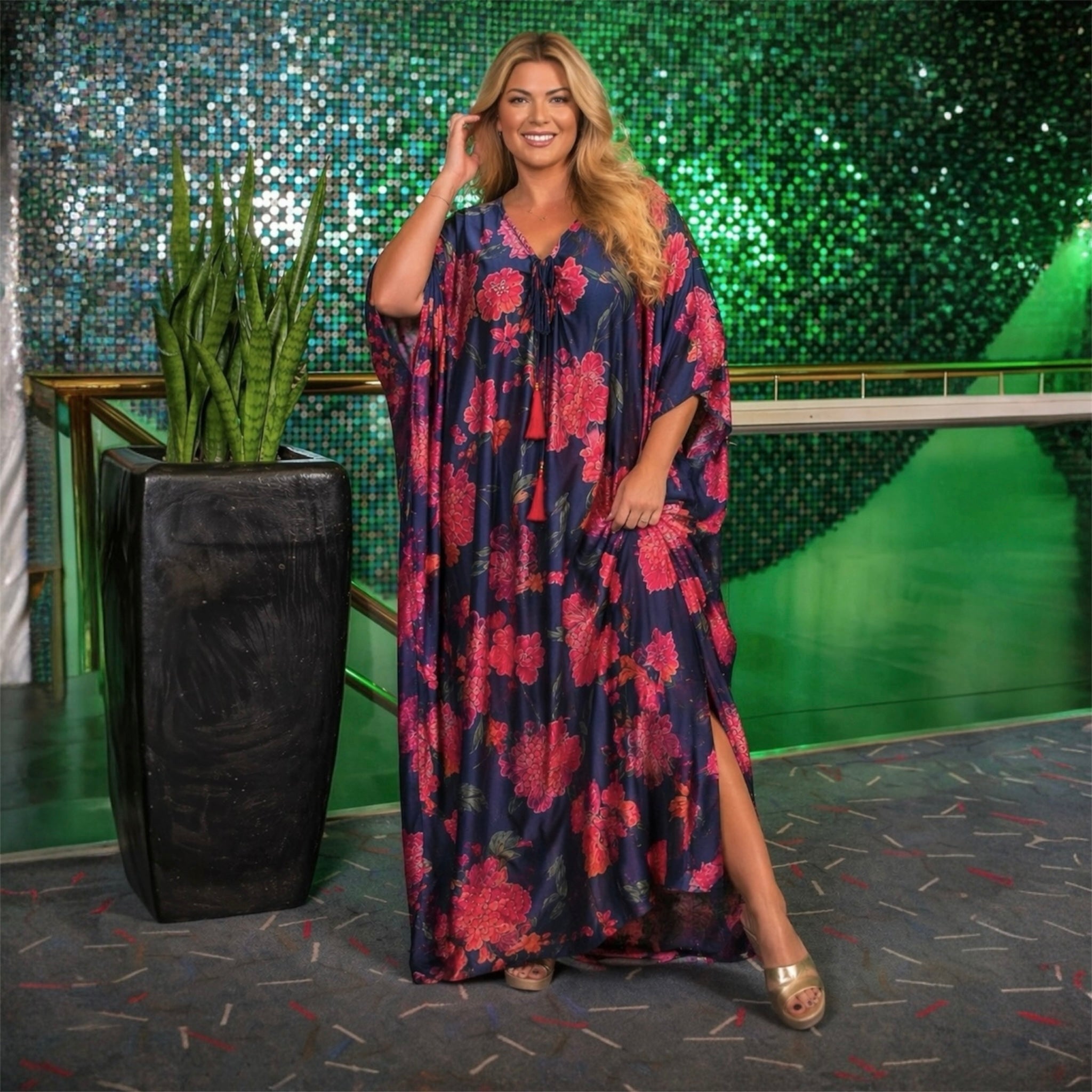 Maya Bohemian Breezy kaftan - Sizes Available AU 16-30