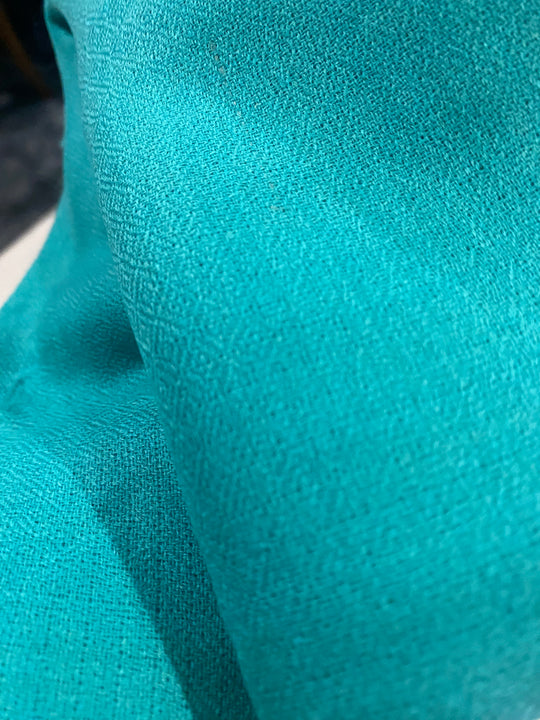 Julian 100% Ultra fine cashmere oversized scarf/ wrap/ shawl-Tropical Turquoise