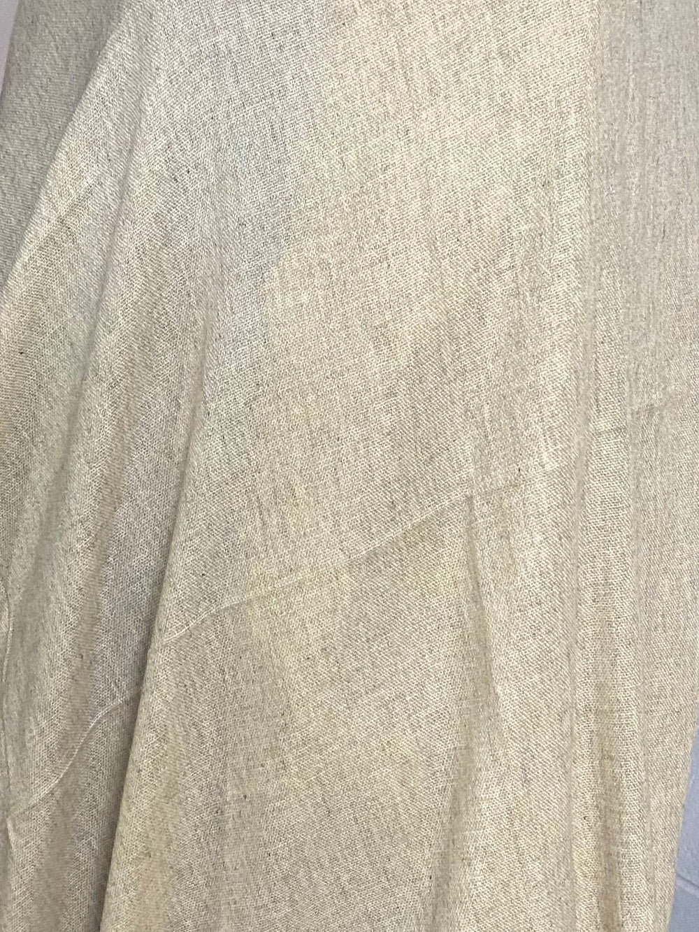 Julian Oversized handwoven pure cashmere scarf- Oatmeal