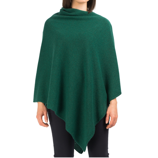 RITZY Wool Blend Poncho-More Colours Available