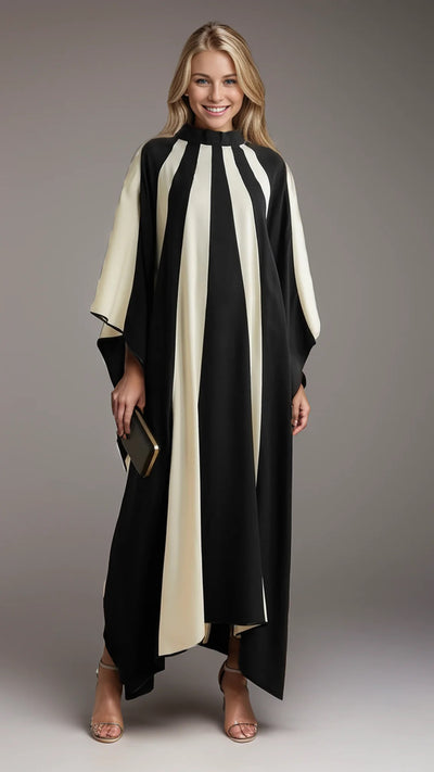 Cocobella Kaftan Dress - Stripes