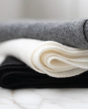 Julian knitted Pure cashmere scarf/ shawl/ Travel wrap-Colours available-Extra Large