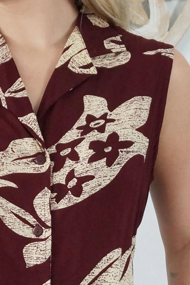 Coco Bella Breezy Rayon Summer Coord Set -AU 14-18