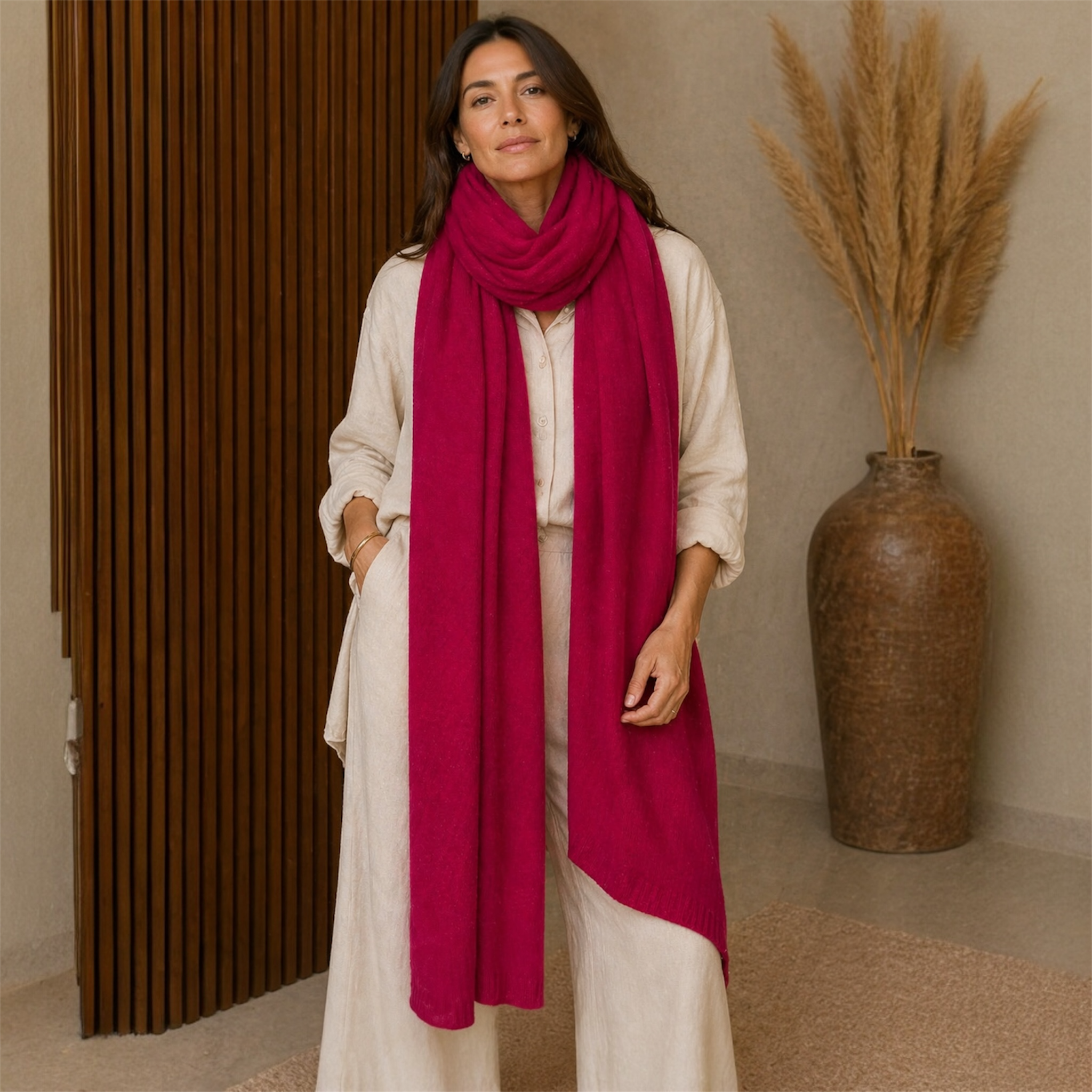 Julian Cashmere Oversized Travel Wrap