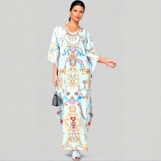 Esaka Embellished Maya kaftan AU 10-18