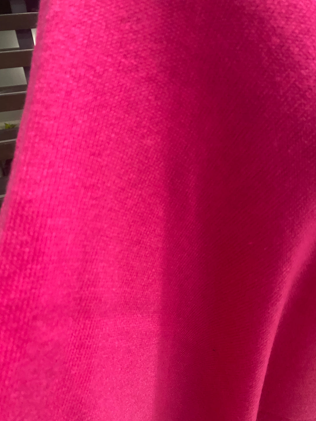 Fuchsia Cashmere Oversized Julian Poncho