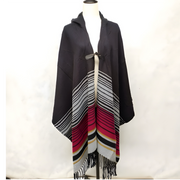 DEIA Oversized Poncho cape shawl wrap with hood