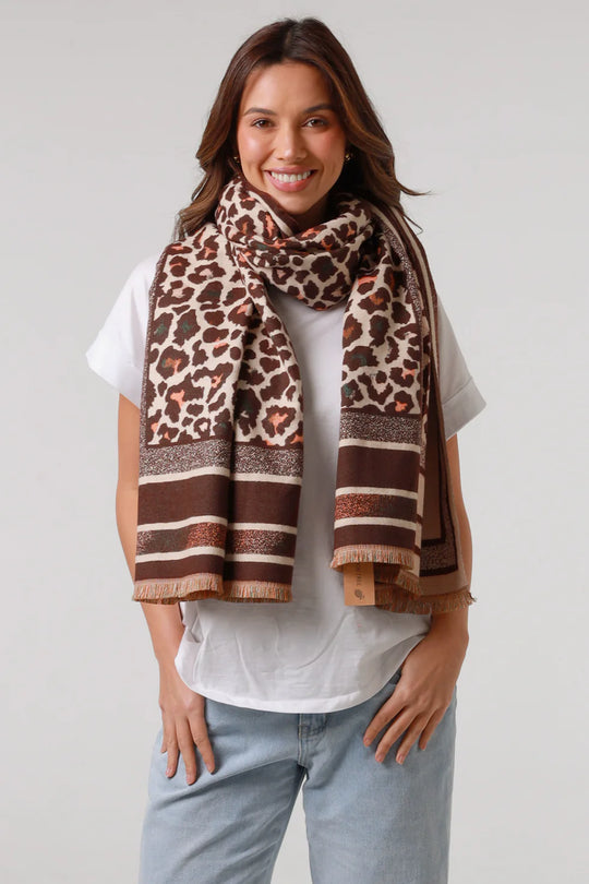 RITZY Reversible Warm & Cozy Scarf-More styles available