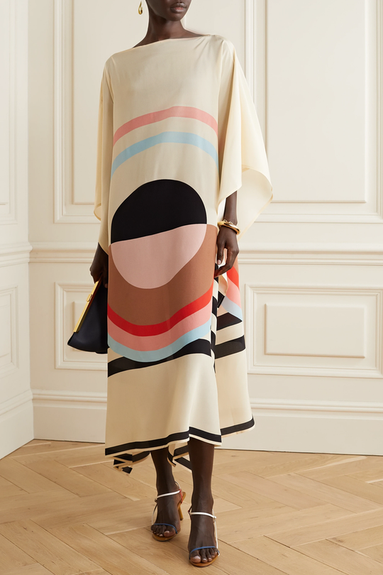 Geometric Prints MIDI  kaftan O/S AU 12-18-More Styles Available