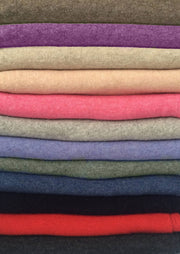 Julian knitted Pure cashmere scarf/ shawl/ Travel wrap-Colours available-Extra Large