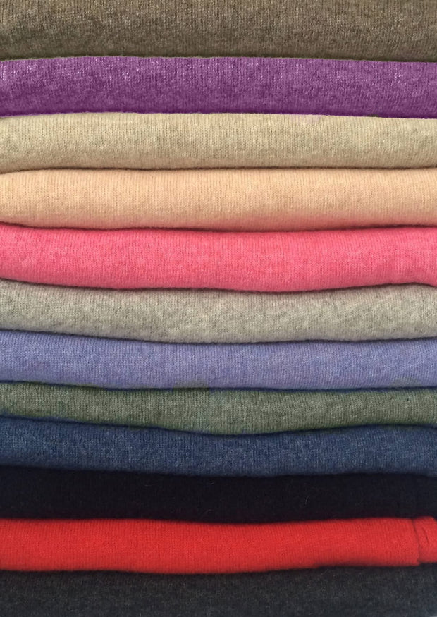 Julian knitted Pure cashmere scarf/ shawl/ Travel wrap-Colours available-Extra Large
