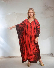 Maya Tie Dye Bamboo Cotton Resort wear Kaftan