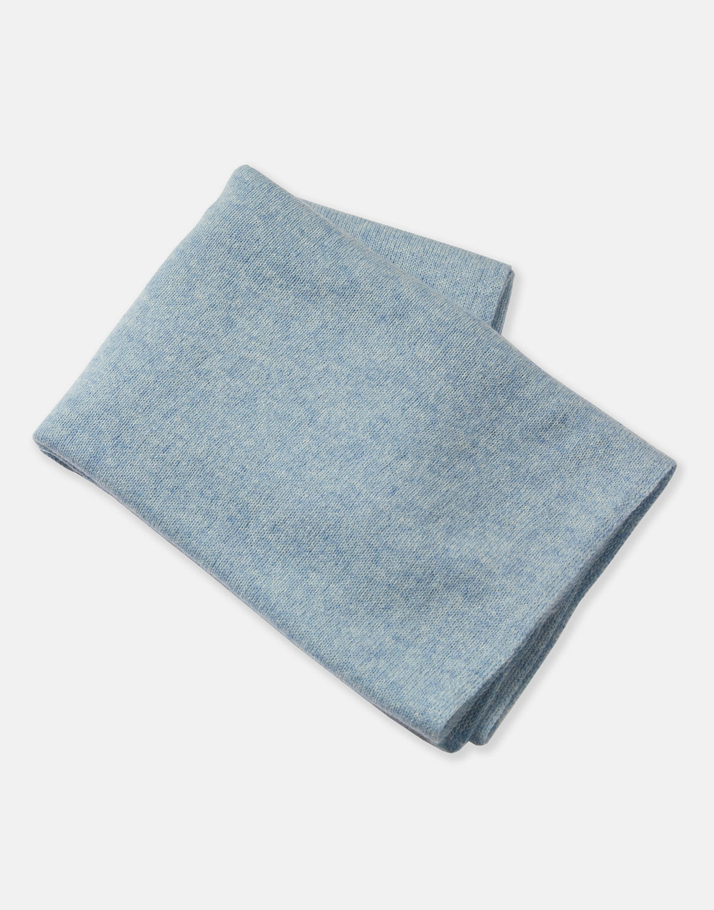 100% Cashmere Wool Oversized Julian Poncho-Ice Blue
