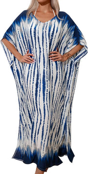 Mia Tropical Breezy Loose, casual Caftan AU 8-18