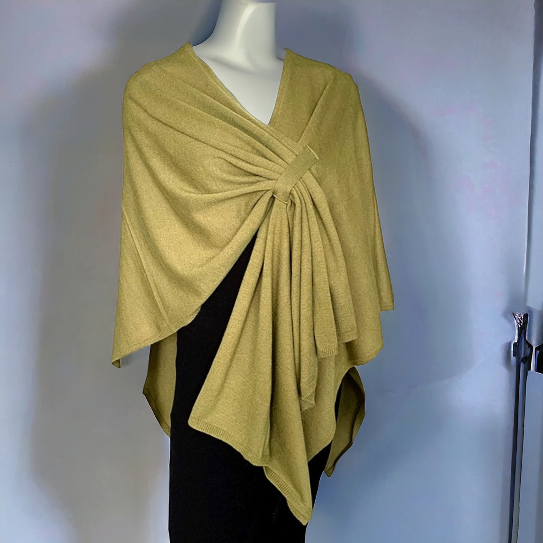 RITZY Front Closure Luxurious Maya Winter Cardigan Poncho Sweater-10 colours available
