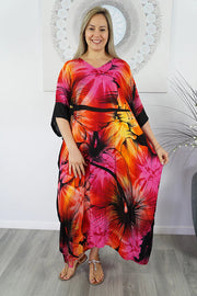 Maya Rayon Sunshine Colourful Kaftan 12-26