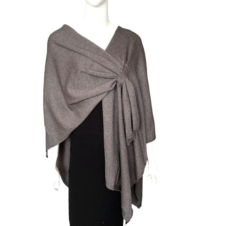 RITZY Front Closure Luxurious Maya Winter Cardigan Poncho Sweater-More colours available