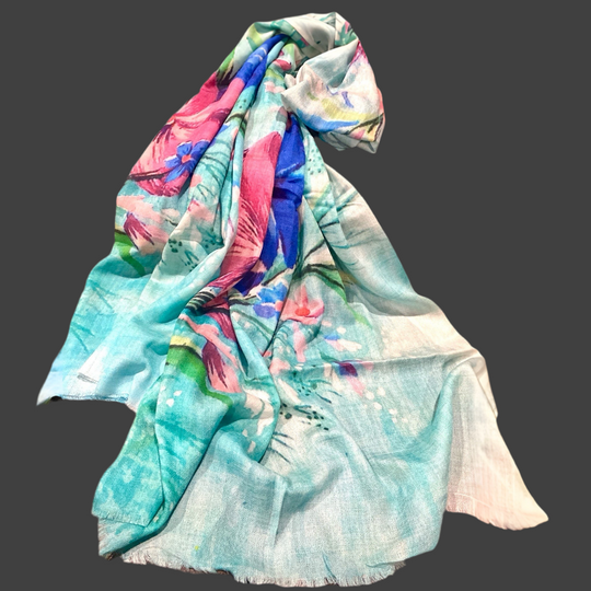 Luxe - 100% Cashmere Julian  Scarf /Wrap