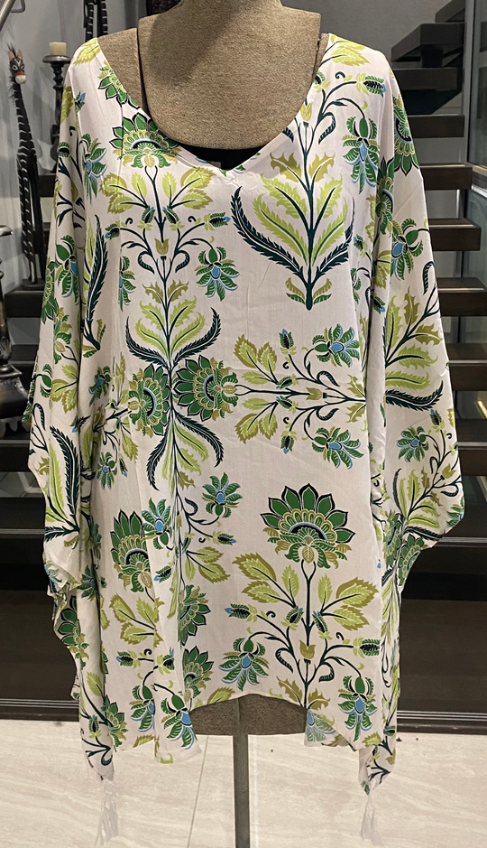 Maya White Breezy Tunic/ Top OFSA AU 12-24