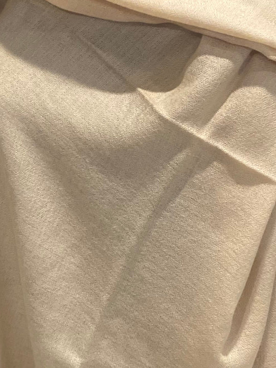 Natural Beige Julian Cashmere Ultra fine  oversized scarf/ wrap/ shawl