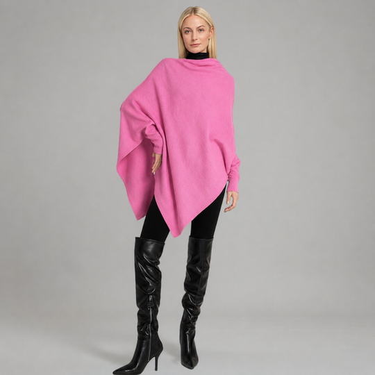 Julian Pure Cashmere Soft & Warm Poncho Size AU 8-18- More colours available