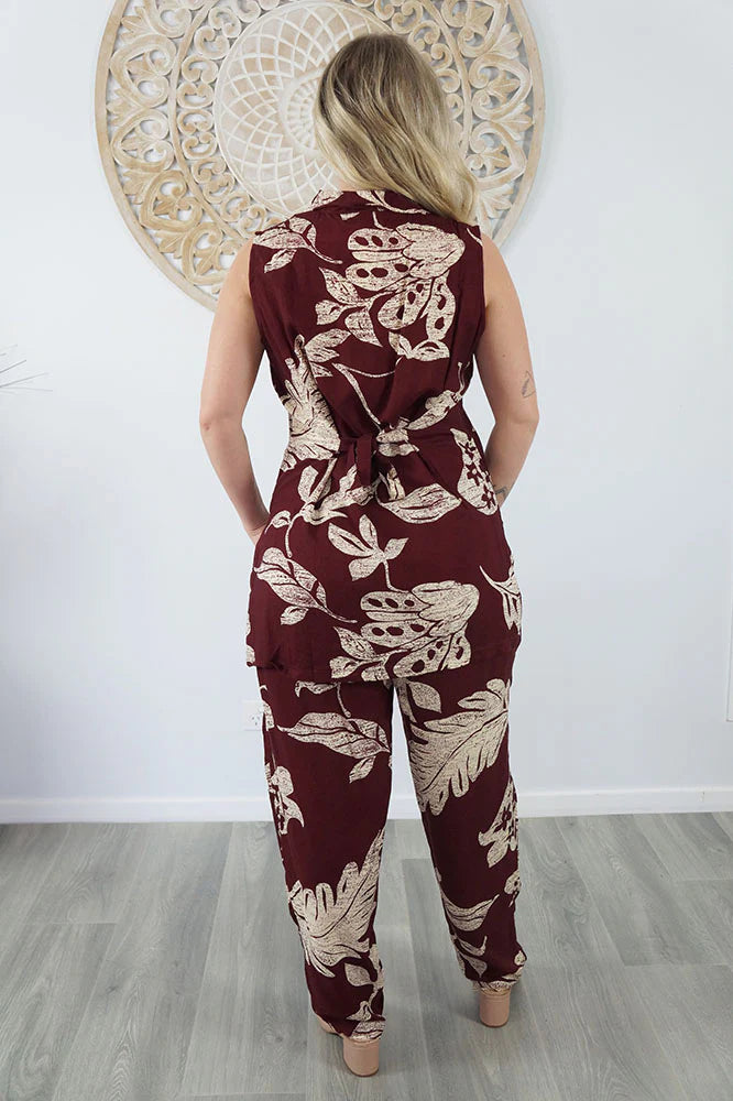 Coco Bella Breezy Rayon Summer Coord Set -AU 14-18