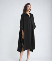 Maya Midi Front Zip Rayon Kaftan OFSA 12-26