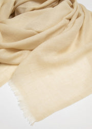 Ivory Luxe - Julian Oversized Sacrf/ Shawl -Diamond weave